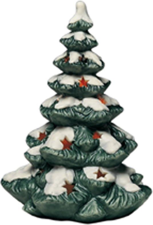 Goebel - kerst | decoratief beeld figuur lichtjesboom | aardewerk - 18cm - kerstboom