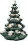 Goebel - kerst | decoratief beeld figuur lichtjesboom | aardewerk - 18cm - kerstboom