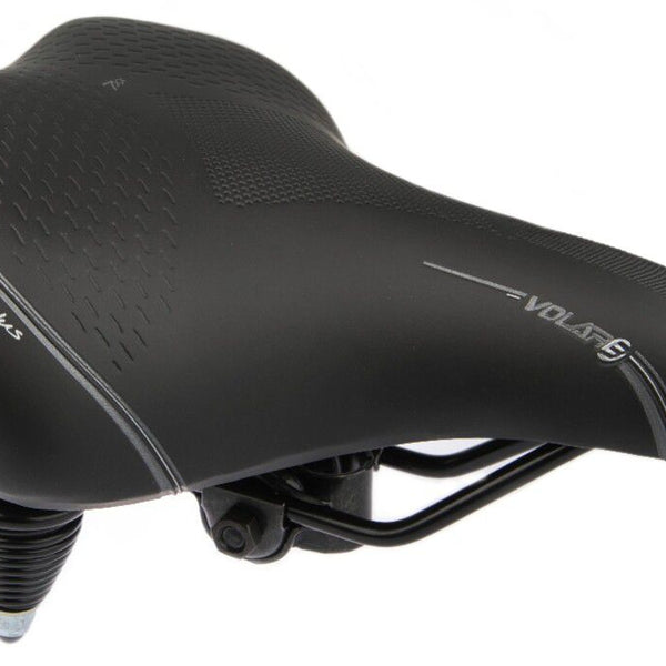 Selle Bassano zadel Volare XXL Cruiser zwart