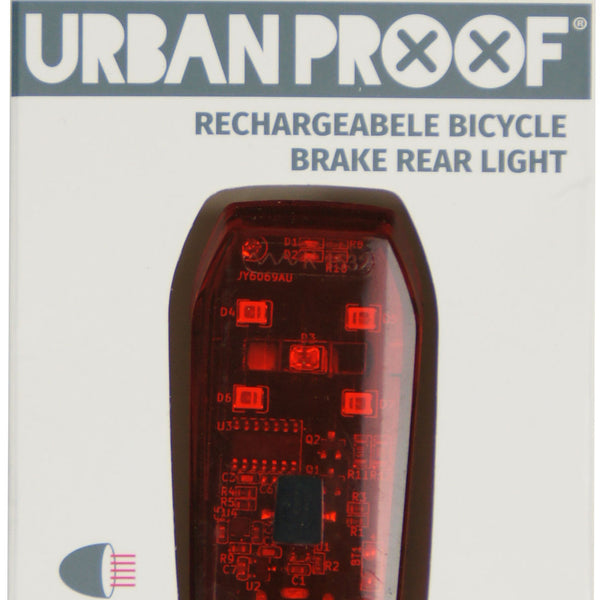 UrbanProof achterlicht remlicht oplaadbaar