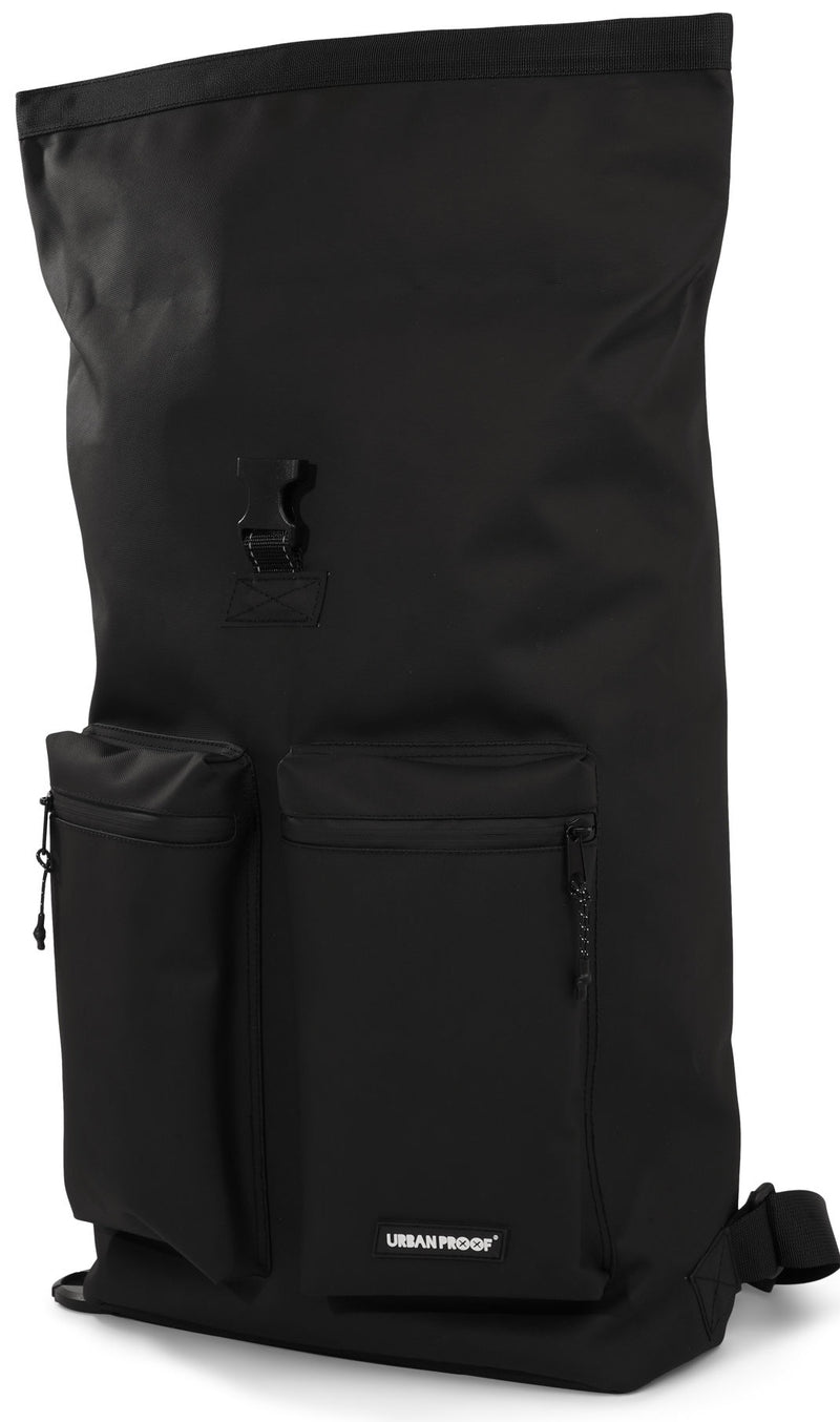 Load image into Gallery viewer, UrbanProof Urbanproof rolltop commuter fietstas 20l zwart
