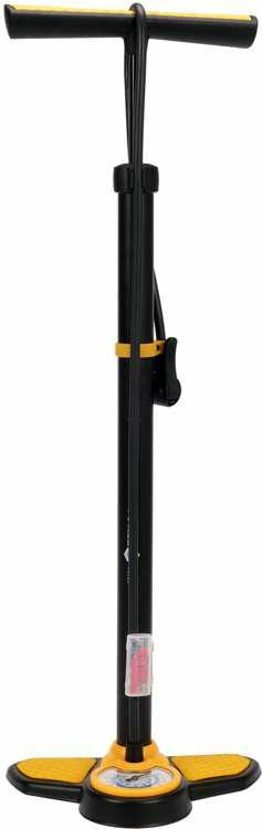 Vorel 82023 - pomp met manometer - staal - 11 bar - presta schrader