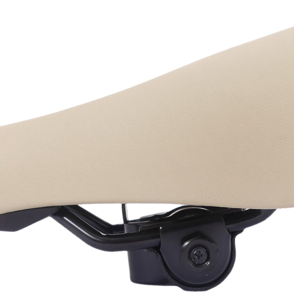 Fietszadel voor 20-26 kinderfiets - creme