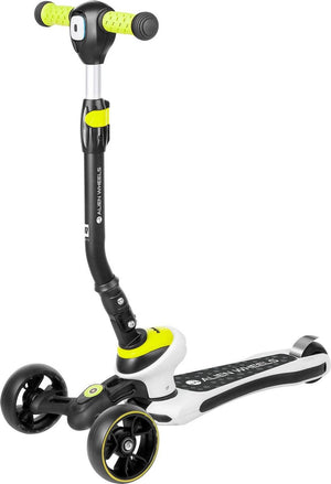 Rebel electro rebel zab0122g - driewielige kids step ‘alien wheels’, vanaf 3 jaar, geel
