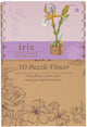 Lobbes speelgoed bv lobbes houten bouwpakket 3d iris bloemen 60-delig knutselset.