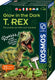 Kosmos glow in the dark t-rex bikken