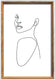 Walther silhouette - houten lijst - fotoformaat 20x30 cm - natuur