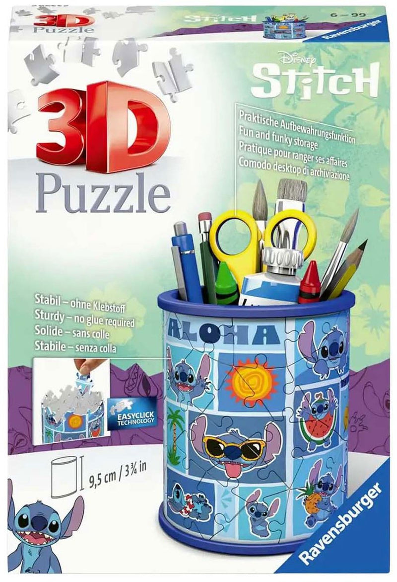 Chargez l'image dans la visionneuse de la galerie, Ravensburger 3d puzzel disney stitch pennenhouder - 54 stukjes.
