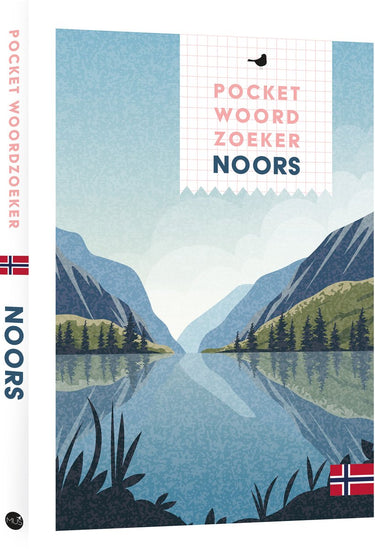 Merkloos sans marque pocket woordzoeker noors