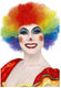 Smiffys clown regenboog pruik - voor clownkostuum voor carnaval halloween