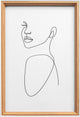 Walther silhouette - houten lijst - fotoformaat 20x30 cm - beuken