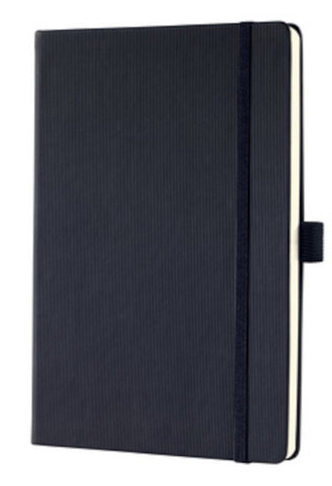 Sigel notitieboek - conceptum pure - a5 - zwart - hardcover - 194 pagina's - 80 grams - gelinieerd - si-co122