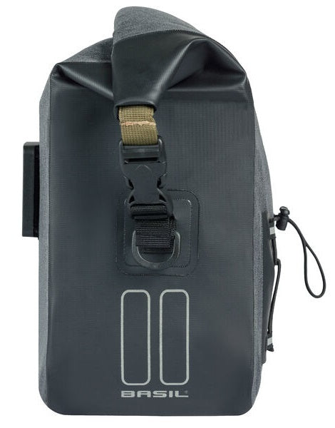 Basil Navigator Storm Stuurtas - sportieve fietsstuurtas, waterdicht, zwart