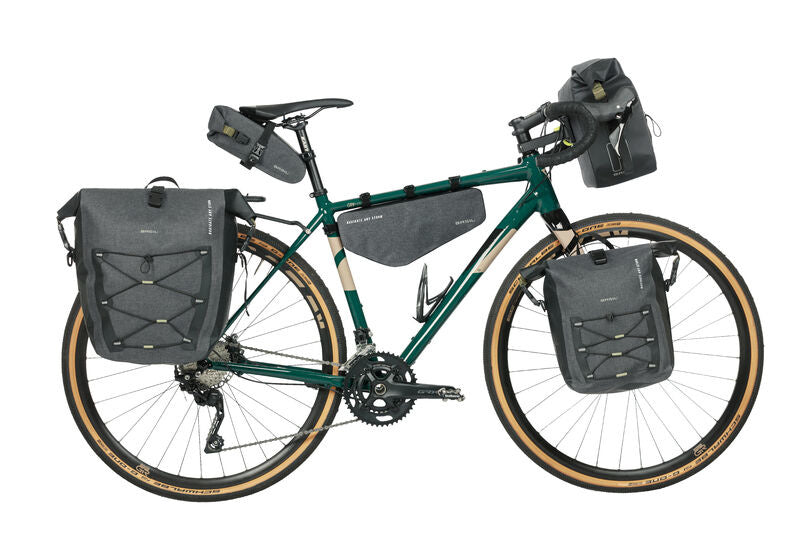 Load image into Gallery viewer, De Basil Navigator Storm frametas - waterdichte fietstas - unisex - zwart
