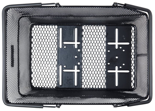 Basil fietsmand cento achtermand multisysteem nx - zwart