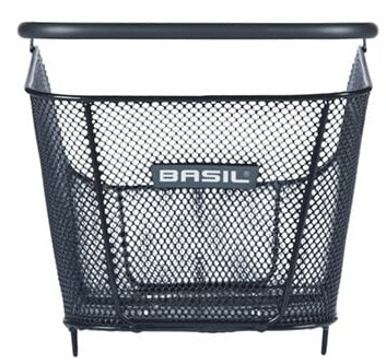 Load image into Gallery viewer, Basil fietsmand icon m multi system nx 12 liter 39 x 24 x 13 - zwart
