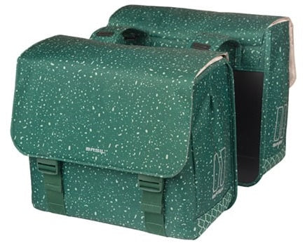 Load image into Gallery viewer, Basil dubbele fietstas flair 35 liter - groen
