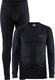 Craft core dry baselayer thermoset heren - zwart - maat xl