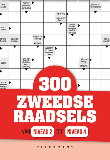 Pelckmans 300 zweedse raadsels - puzzels en quizen
