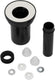 Plieger sanit wandclosetaansluiting - complete aansluitset - 18 cm - zwart