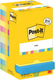 Post-it notes energetic | 100 vel | ft 76 x 76 mm | 8 + 4 gratis