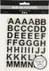 Creativ company cc rub-on letters en cijfers 12x15 cm 2 vellen