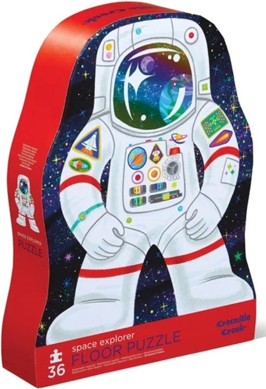 Crocodile creek grote astronaut vloerpuzzel 3+ -