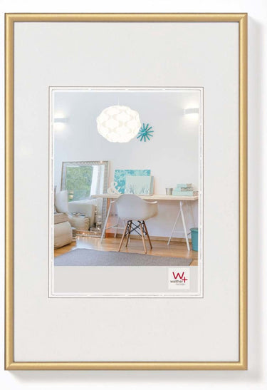 Walther new lifestyle - kunststof lijst - fotoformaat 60x90 cm - goud
