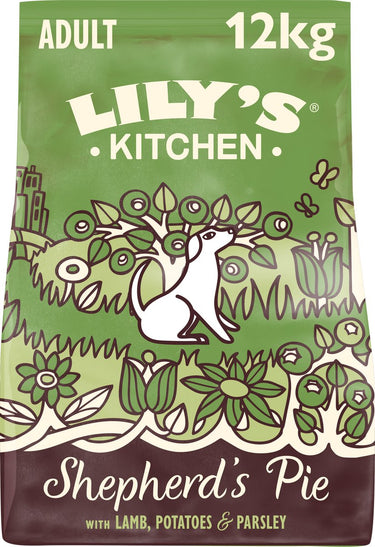 Lily's kitchen - hondenvoer - droogvoer - shepherd's pie boerenschotel met lam - 12 kg