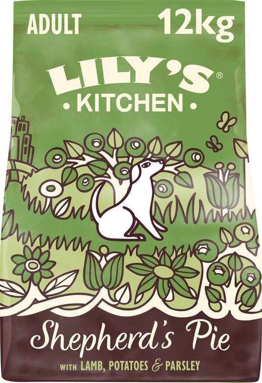 Lily's kitchen - hondenvoer - droogvoer - shepherd's pie boerenschotel met lam - 12 kg