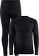 Craft core warm baselayer thermoset heren - maat m