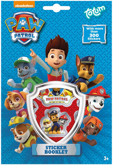 Paw patrol - stickerboekje - 150 stickers op 4 bladen