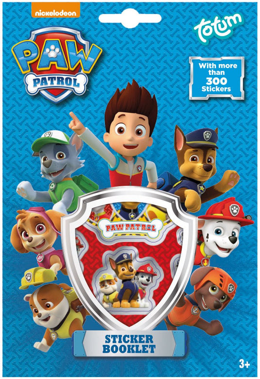 Paw patrol totum stickervel, 4st.