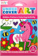 Ooly - undercover art - 12 kleurplaten met verborgen patronen - unicorn friends