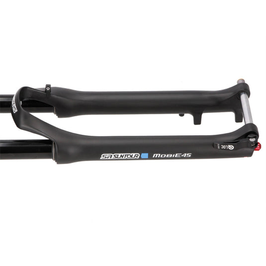 Srsuntour sr suntour - vork mobie 45 lor ds coil 700c 100mm tapered 15mm zwart