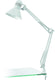 Eglo firmo tafellamp - klemlamp - e27 - 73 cm - wit glanzend