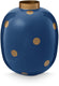 Pip studio vaas dots - bloemenvaas van metaal - navy goud - 32cm