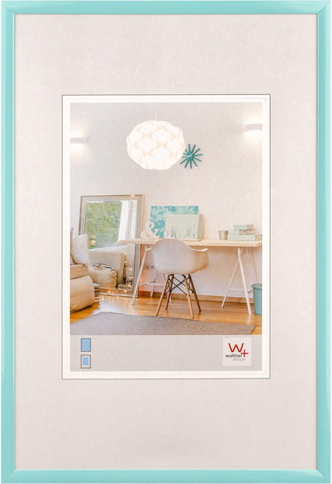 Walther new lifestyle - kunststof lijst - fotoformaat 30x45 cm - turkoois