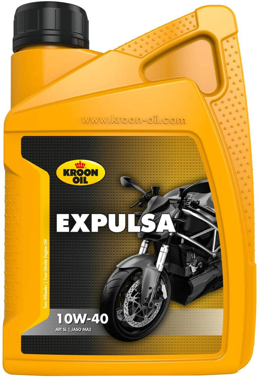 Kroon-oil expulsa - 10w-40 motorolie - semi-synthetisch - 1 liter - transparant