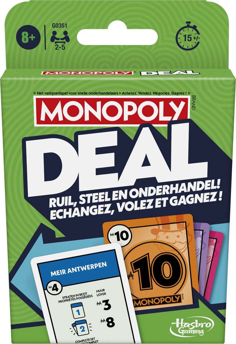 ギャラリービューアに画像をロードする, Monopoly deal kaartspel - belgische editie
