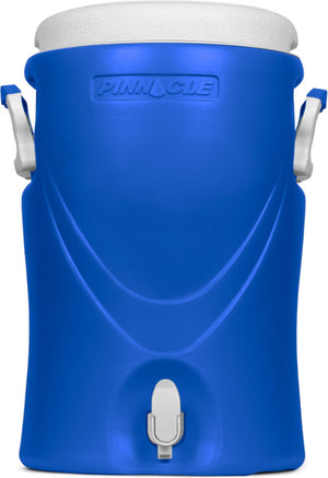 Pinnacle platino 5 gallon - geïsoleerde drankdispenser drankkoeler - 20 liter - blauw