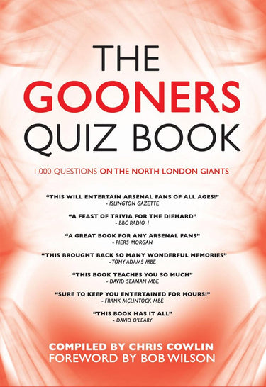 The gooners quiz book