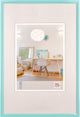 Walther new lifestyle - kunststof lijst - fotoformaat 40x50 cm - turkoois