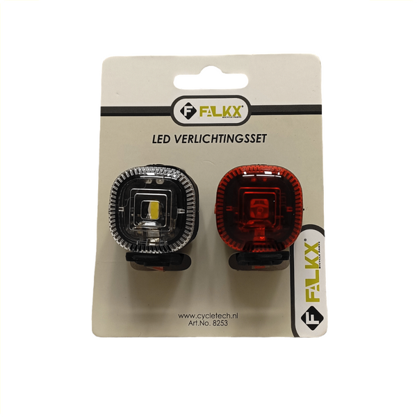 FALKX Sharp Star Led verlichting set zwart Batterij