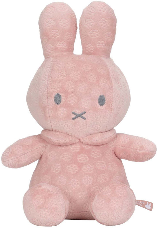 Nijntje knuffel 30cm pink flower