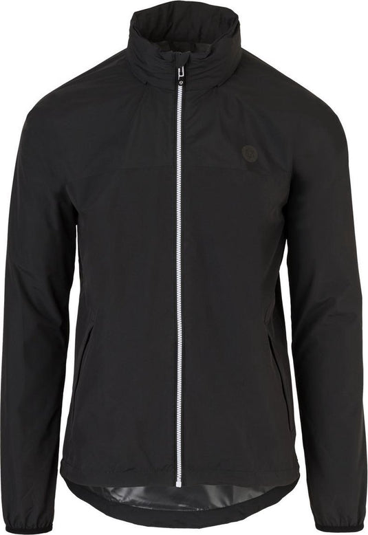 Agu go regenjas essential - zwart - xxxl - dames heren - waterdicht ademend