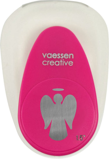 Vaessen creative pons - figuurpons - engel - 3,8 x 2,8 cm