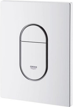 Grohe arena cosmopolitan bedieningspaneel toilet - dual flush - kunststof - alpine wit