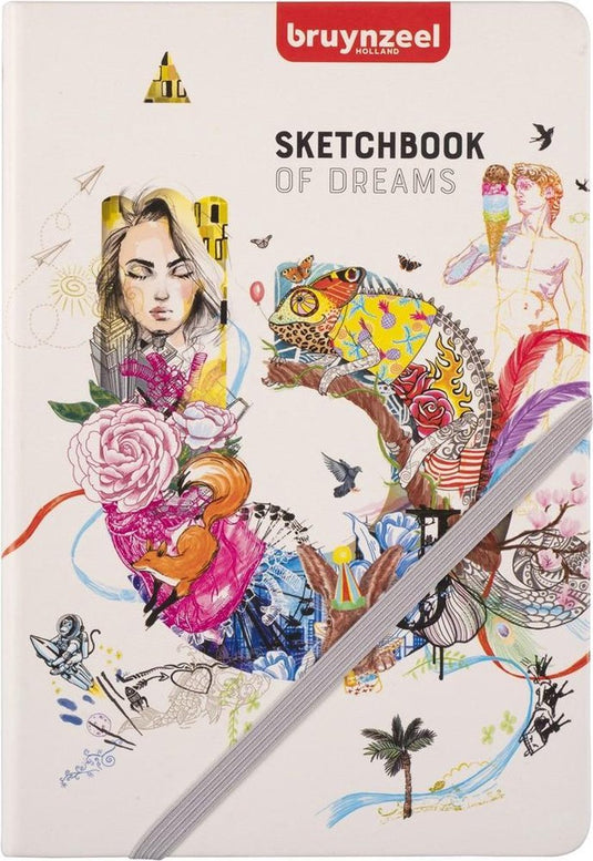 Bruynzeel creatives schets notitieboek a5 140 g m² 80 vellen