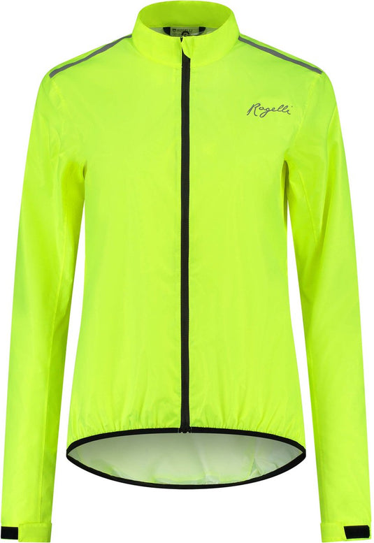 Rogelli core dames fiets regenjack - waterdicht - fluor